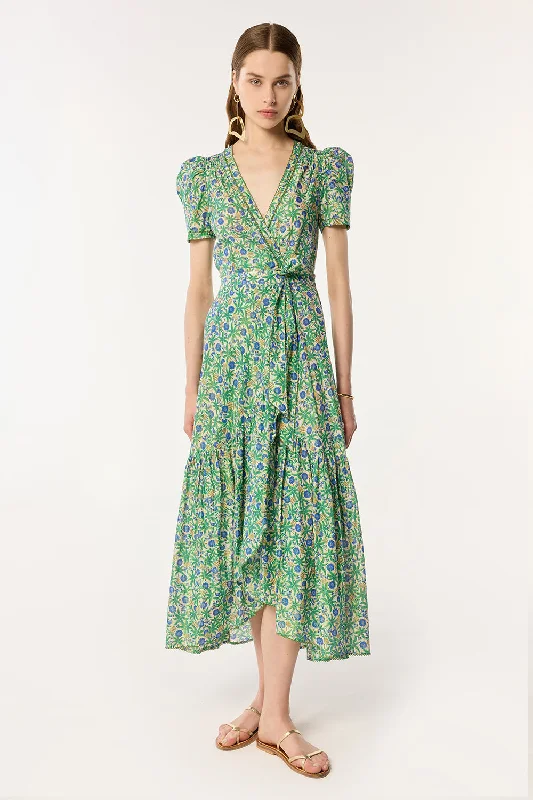 Daily Deals Long Dress Baba - Blue Honolulu