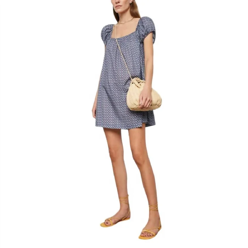 Great Deals Julie Dress In Dahlia Ikat