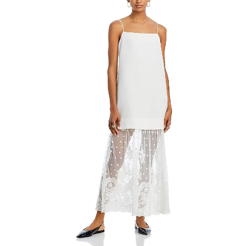 Big Discounts Womens Full Length Lace Maxi Dress