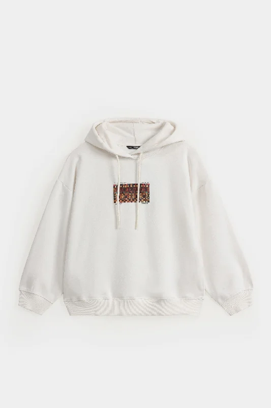 New Markdowns Printed Hoodie
