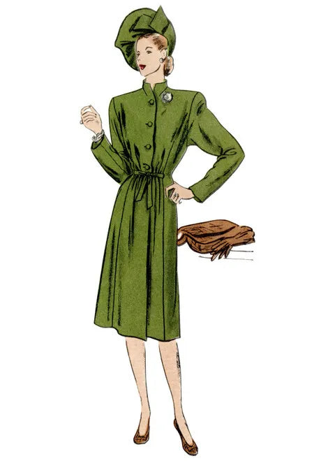 Weekend Deal Vogue Vintage Coat V1903
