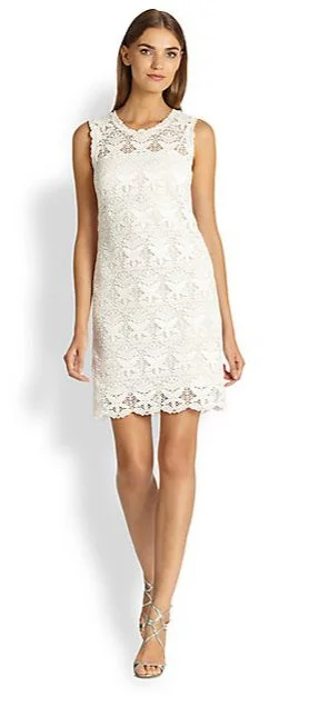 Can't Miss Other Pucci Macramé Lace Tank Dress