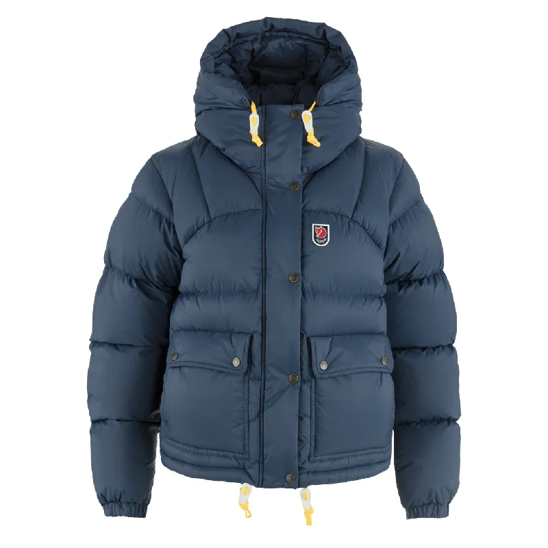 Loyalty Reward Fjallraven Womens Expedition Down Cropped Jacket Navy