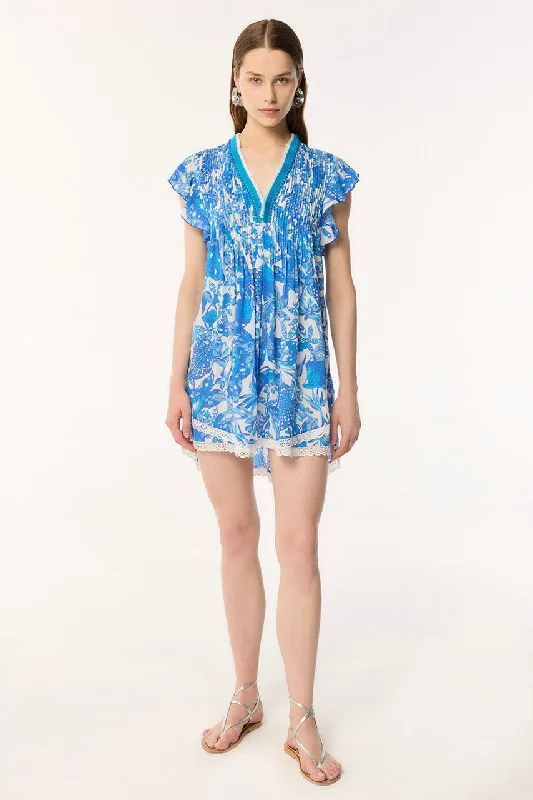 Super Sale Mini Dress Sasha - Blue Jengel