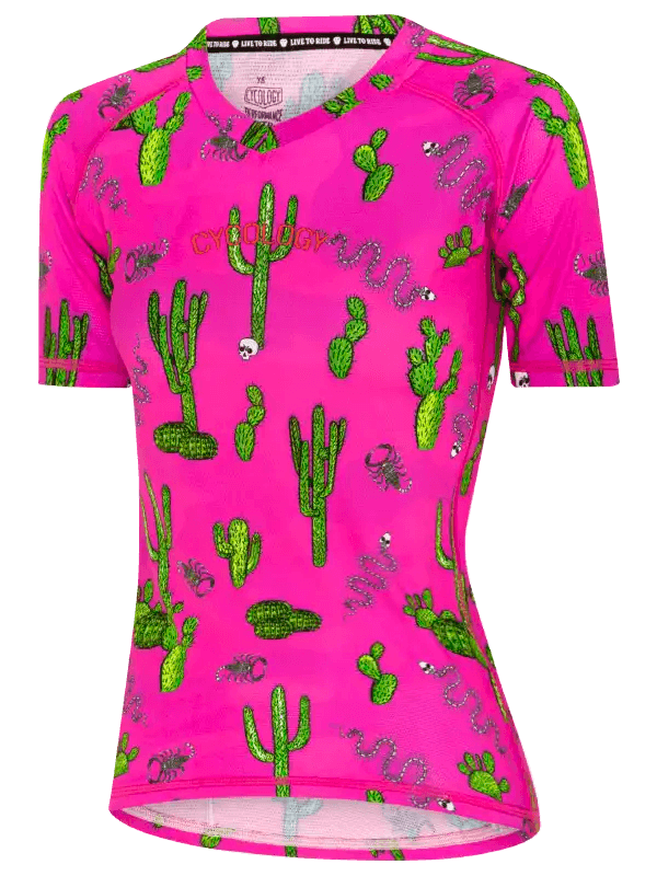 Early Bird Discount Totally Cactus Women's MTB Jersey