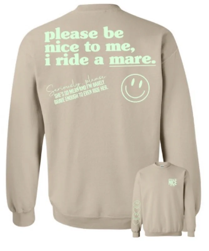 Bonus Savings I RIDE A MARE | CREWNECK