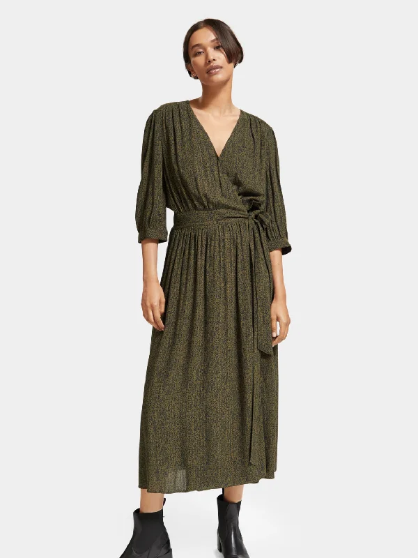 Low Prices Midi wrap dress
