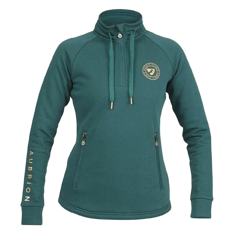 Limited Edition Shires Aubrion Elm Half Zip Sweatshirt - SALE