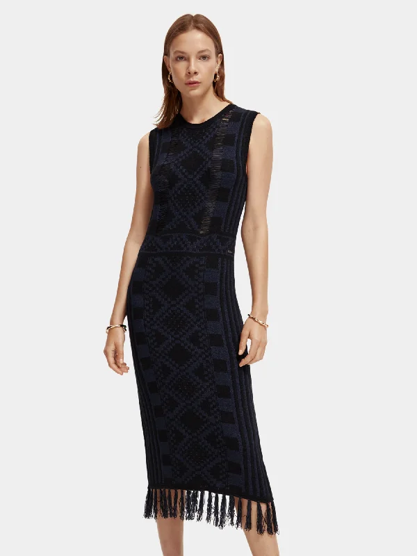 Discount Extravaganza Knitted midi dress