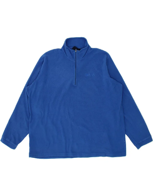 Discount Deals MOUNTAIN WAREHOUSE Womens Zip Neck Fleece Jumper UK 22 3XL Navy Blue