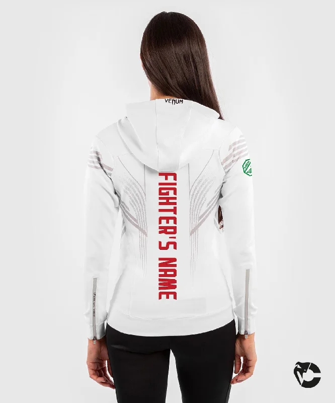 Early Access UFC Venum Fighters Authentic Fight Night Women's Walkout Hoodie - White