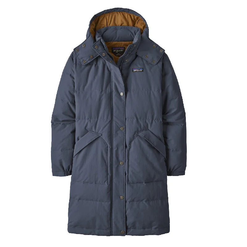 Now or Never Patagonia Womens Downdrift Parka Smolder Blue