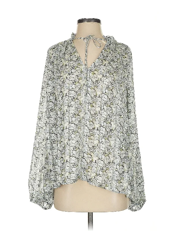 Savings Bonanza Long Sleeve Blouse