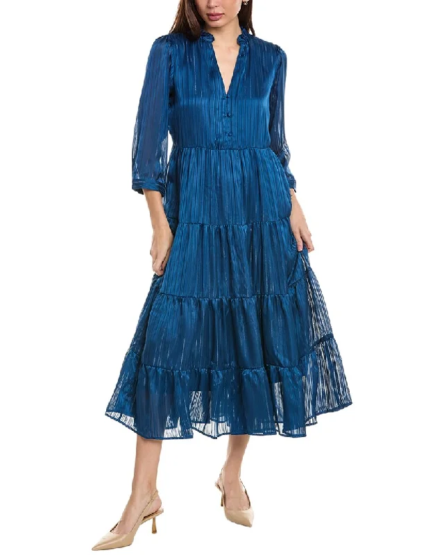 Final Clearance CROSBY by Mollie Burch Macrostie Midi Dress