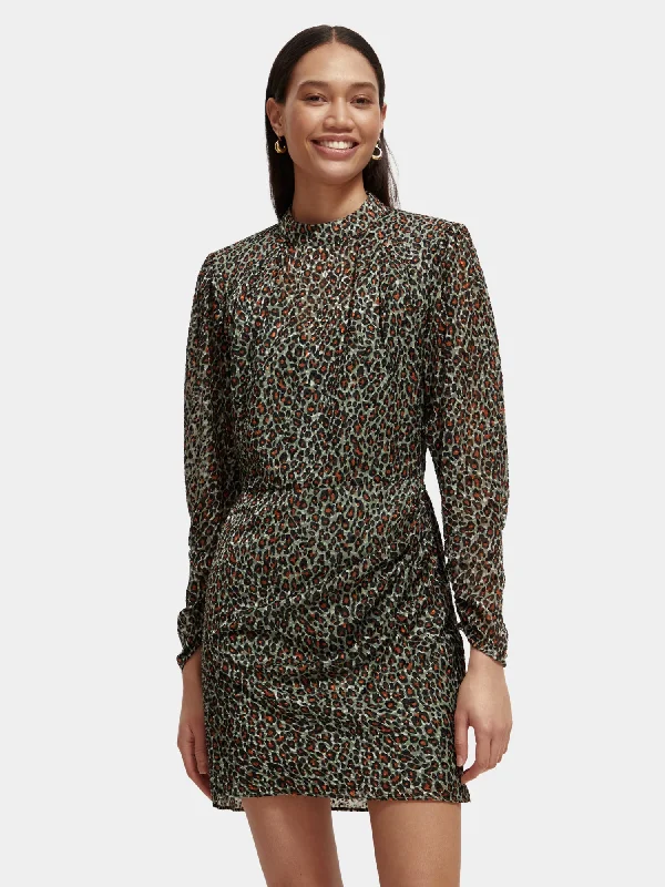 Mega Sale Mock neck mini dress