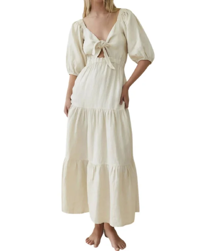 Bargain Bin Women Vermont Dress In Natural