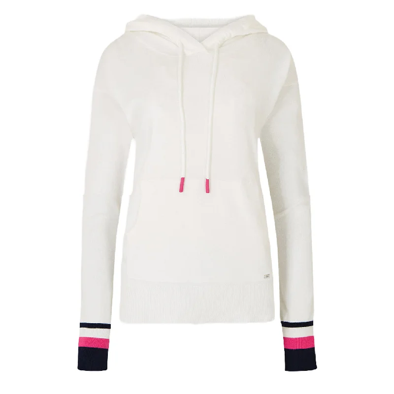 Instant Savings Dubarry Womens Burncourt Hoodie White