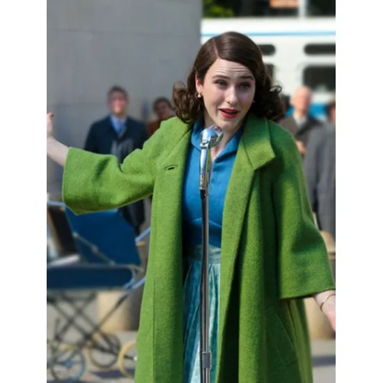 Overstock The Marvelous Mrs Maisel Miriam Maisel Green Coat