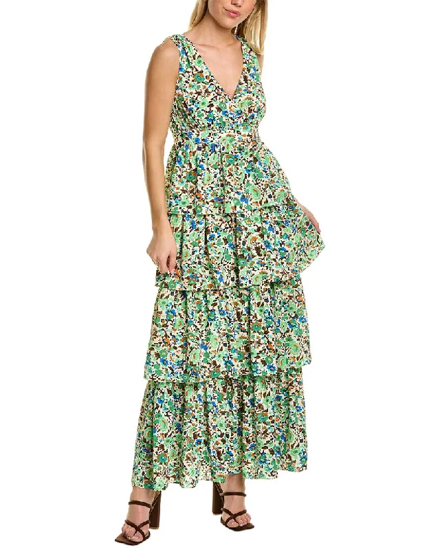 Final Sale Traffic People Tiered Maxi Dress