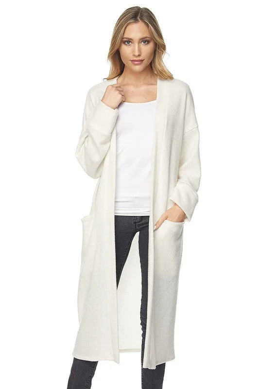 Massive Deals Brushed Coat W/ Pockets