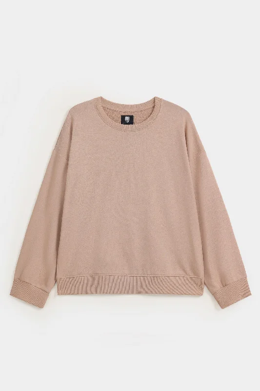 Unmissable Offer Crew Neck Basic Sweatshirt