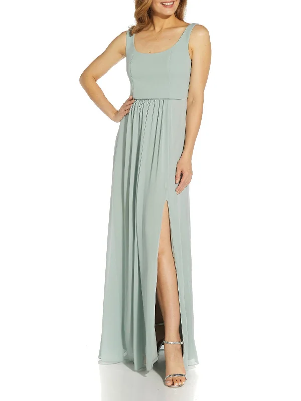 Special Discount Womens Chiffon Maxi Evening Dress