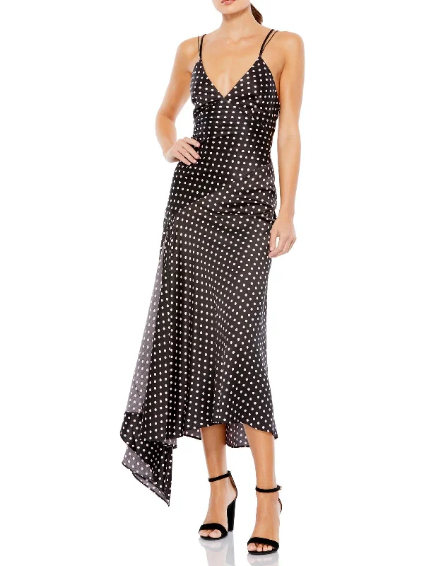 Year-End Clearance Womens Asymmetric Long Slip Dress