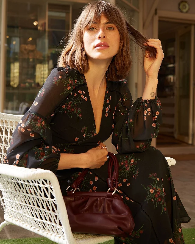 Friends and Family Sale Mark My Words Cropped Cardigan - Black -Final Sale