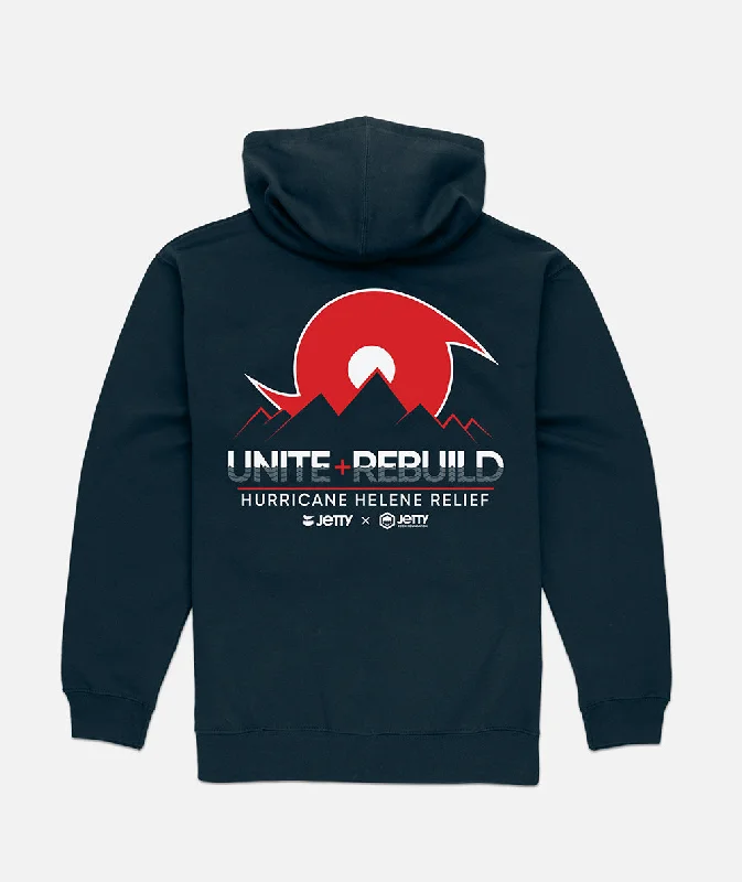 Unmissable Offer JRF Hurricane Helene Relief Hoodie - Navy