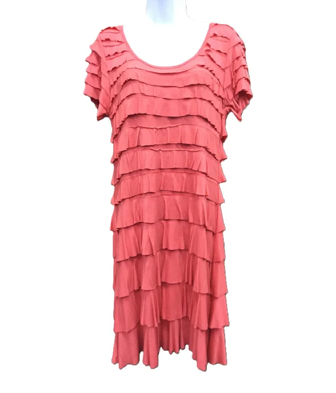 Buy Now Cha Cha Dress In Coral Vogue