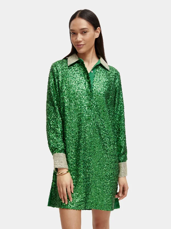 Super Savings Sequin mini dress