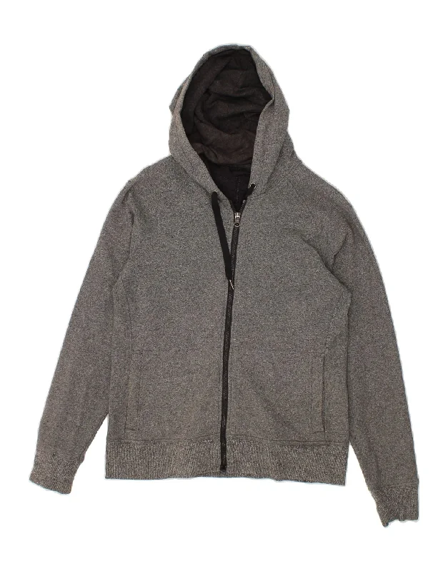 Buy More, Save More LULULEMON Womens Zip Hoodie Sweater US 8 Medium Grey Flecked