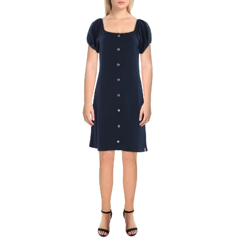 Best Seller Womens Textured Short Mini Dress