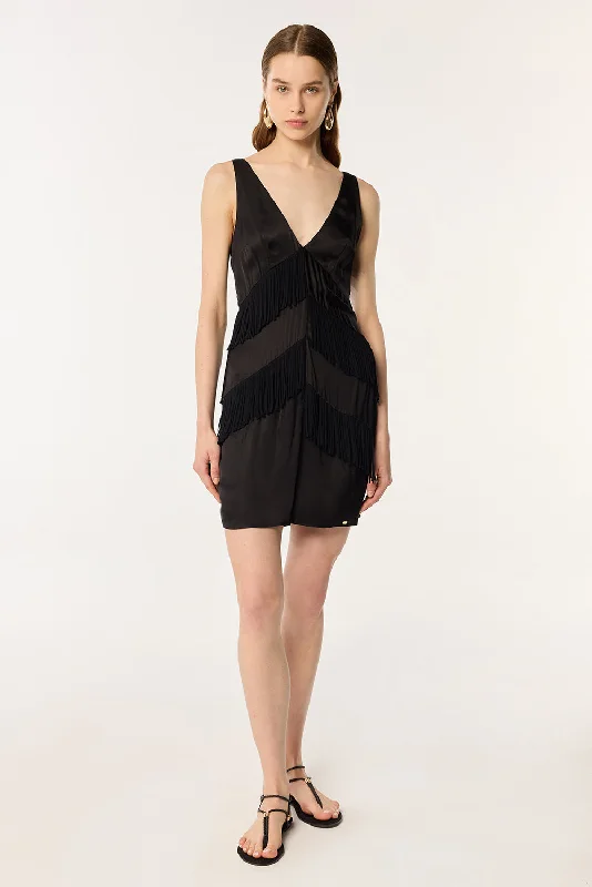Deal Frenzy Mini Dress Carmen - Black
