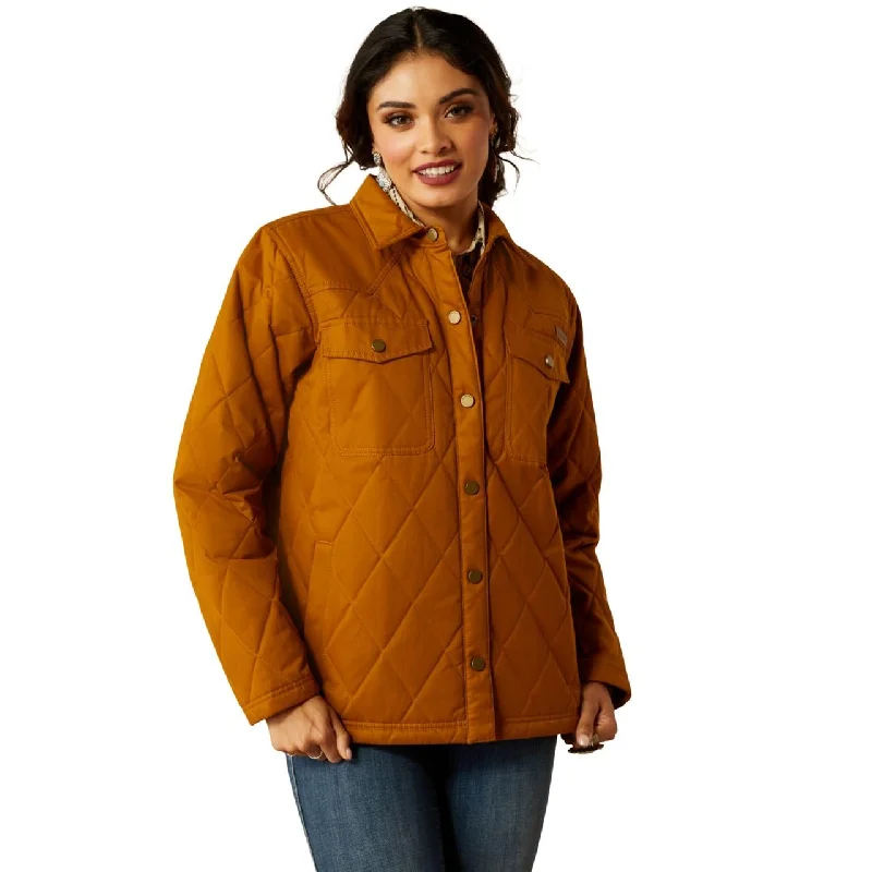 Deal Frenzy Ariat Women's Grizzly Quilted Barn Jacket