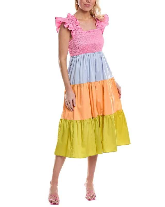 Take Advantage CROSBY by Mollie Burch Bray Midi Dress
