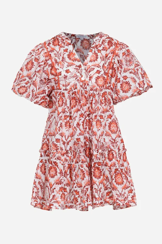 Blowout Deals Mini Dress Aria for girls - Pink Victorian