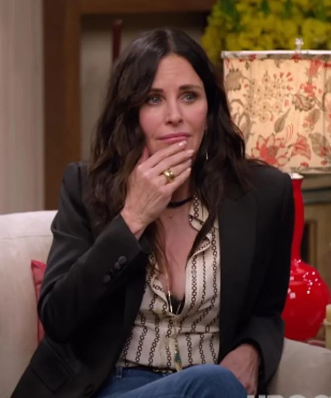 Take Advantage Friends The Reunion Courteney Cox Blazer