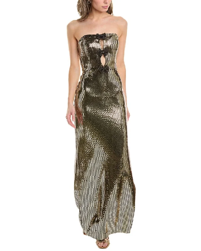 Holiday Sale Liv Foster Sequin Column Gown